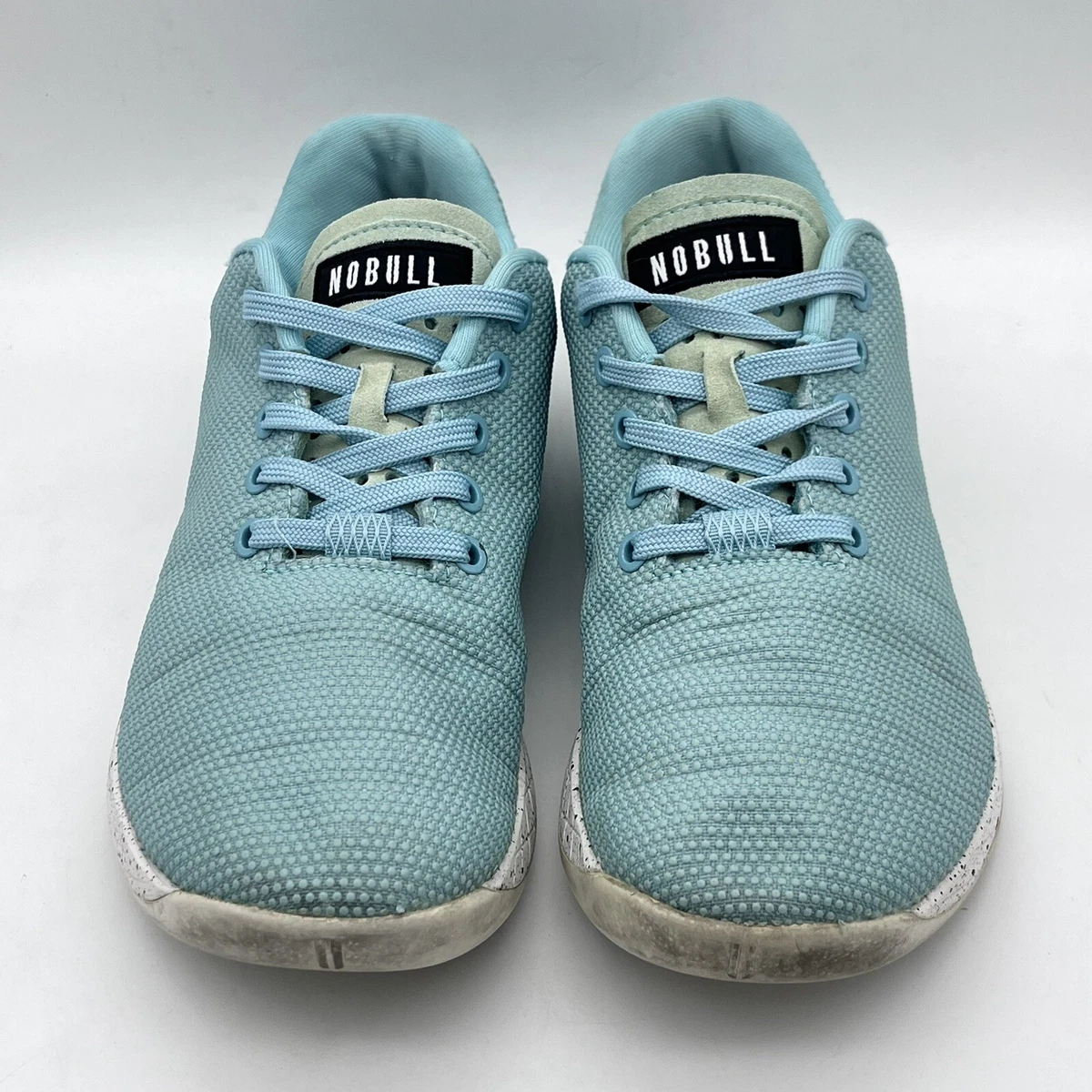 NoBull Low Trainer CrossFit Shoes Sneakers Size Mens 8 Womens 9.5 Blue  Glass