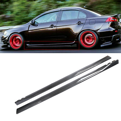 Ford Taurus Rocker Panel Replacement Carbon Fiber Side Skirt Rocker Panel Fit For Ford Taurus SHO2m/78.7inch ...