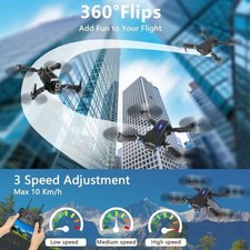 Mini Drone Camera HD 1080P Foldable Quadcopter 1 Battery 7