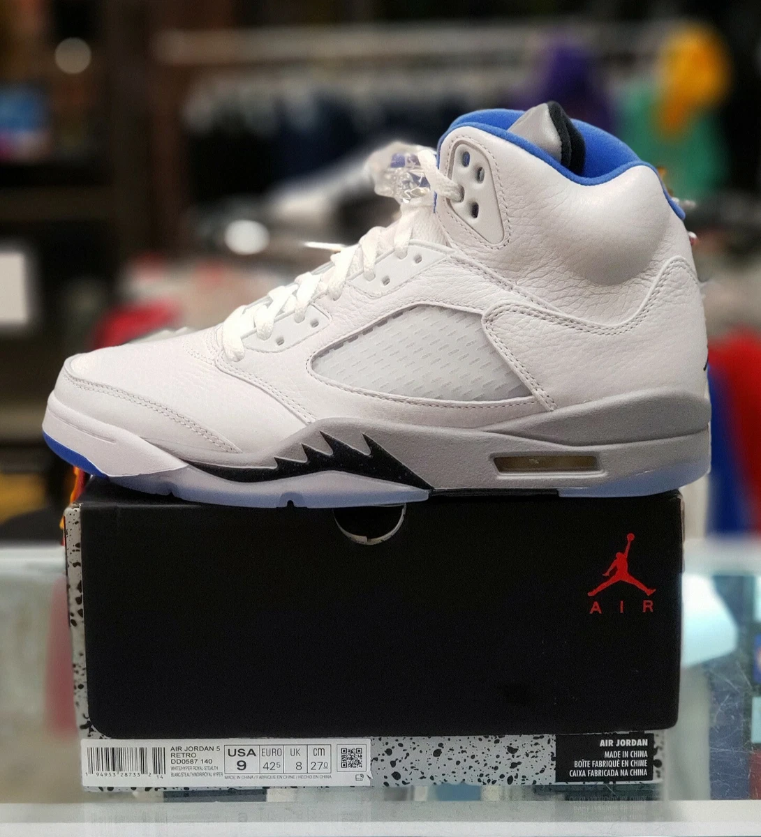 Jordan 5 Retro White Stealth (2021) Men's - DD0587-140 - US