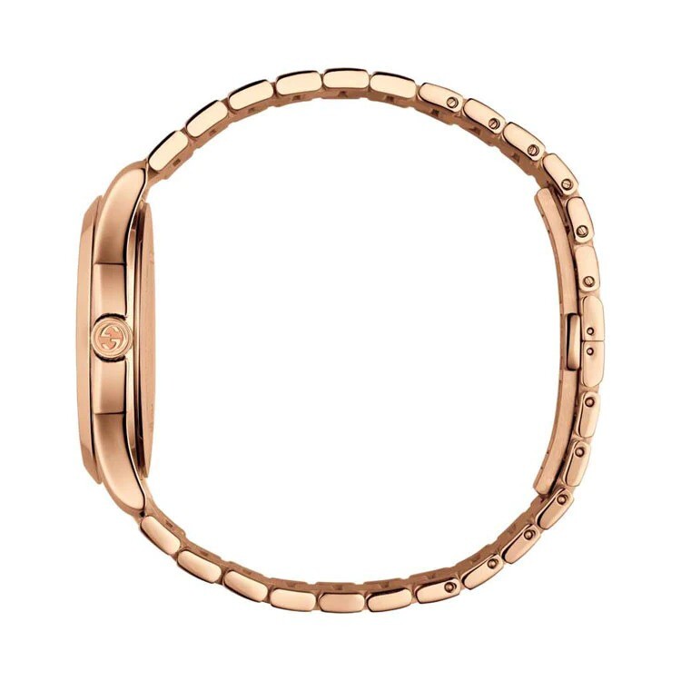 Gucci G-Timeless YA126482 Rose Gold Dial Stainless Steel  display picture 2