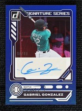 2023 Panini Donruss Signature Series Blue 86/99 Gabriel Gonzalez #SS-GG Auto ez6