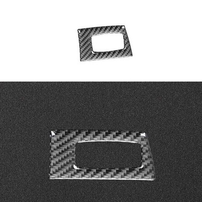 Cover Trim For BMW M3 E90 Car Engine Start Stop Button Real Carbon Fiber 2008~13