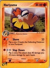 Hariyama 33/109 Uncommon Ruby & Sapphire Pokemon Reverse Holo Damaged on eBay