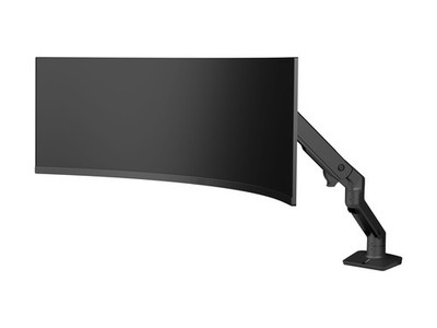 Ergotron HX Arm With Very Heavy Duty Pivot Desk Mount Black