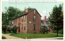 Hancock-Clarke House, Lexington, MA - Postcard