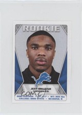 2020 Panini NFL Sticker & Card Collection Stickers Jeff Okudah #388 11pj