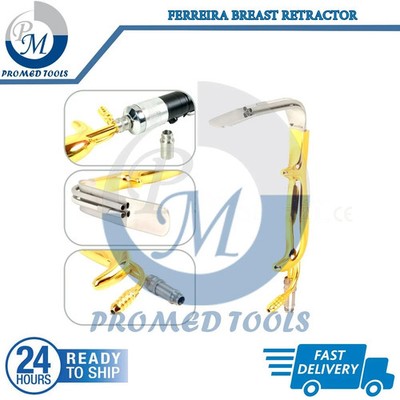 Ferreira Breast Augmentation Retractor Fiber Optics with Light Plastic Surgery