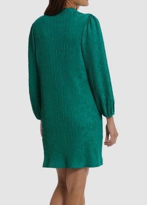 green velvet dress dillards Sage Satin Long Sleeve Mock Neck Dress – Jolie Rue Boutique main image 0