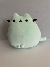 2021 Sitting Pusheen Plush Stuffed Toy In Mint Green By Gund 6  Soft And Squishy
