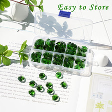 14Mm 100Pcs Crystal Suncatcher Octagon Beads Prisms, Ideal for Jewelry Making...