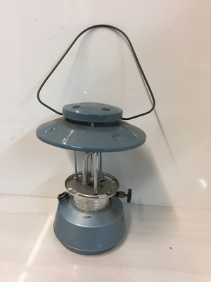 #ad Vintage Wards Western Field Model 60 9523 Blue Gas Lantern Please Read $49.95