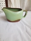 Frankoma Pottery Prairie Green 5 S Gravy Boat Pitcher