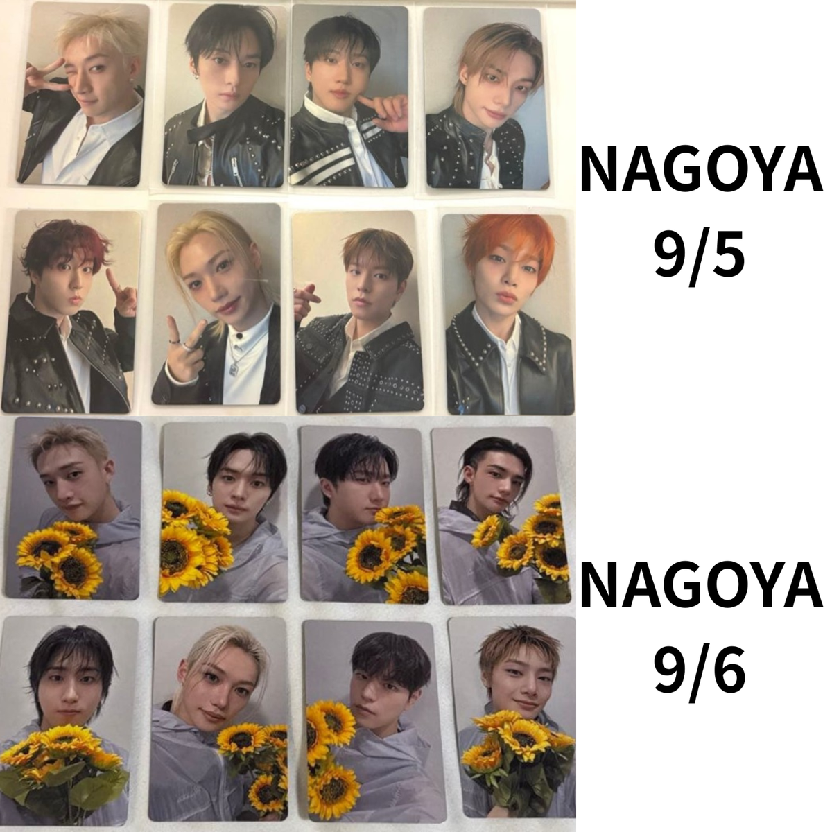 Stray kids RUN IT JAPAN NAGOYA 9/5 9/6 SUIATSU Official Photo card