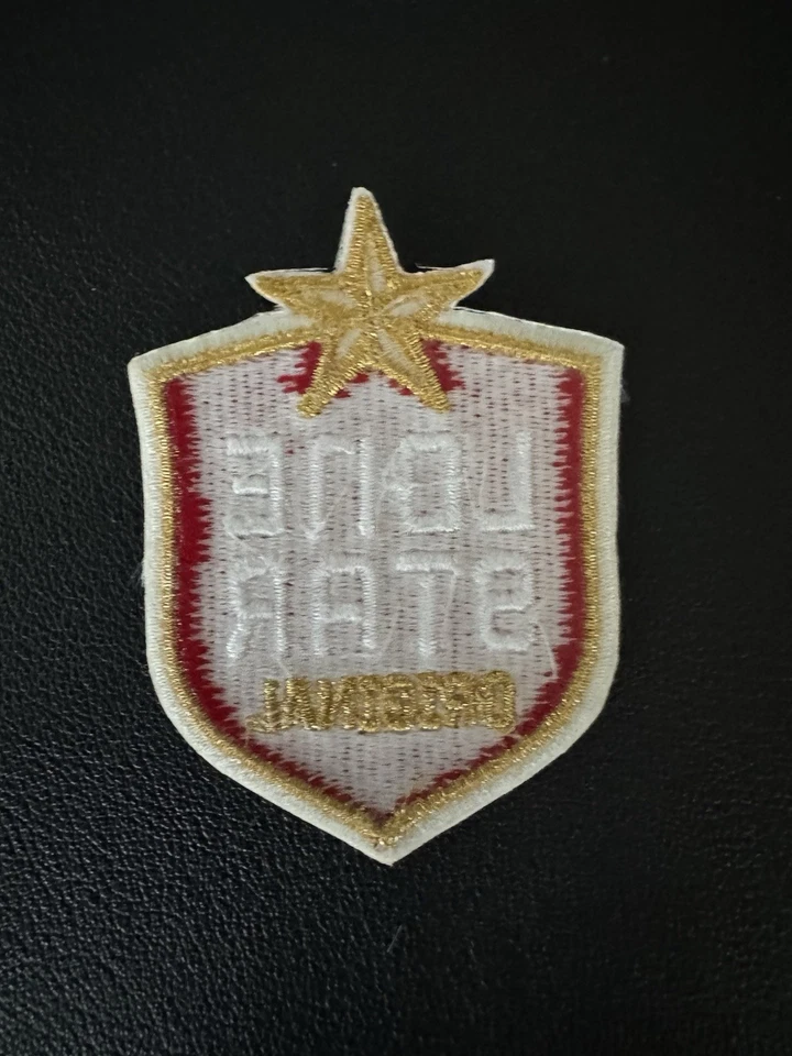 DE COLECCIÓN LONE STAR ORIGINAL LOGOTIPO DE CERVEZA BORDADO COSER Y PLANCHAR EN PARCHE STOCK ANTIGUO Foto 3 de 4