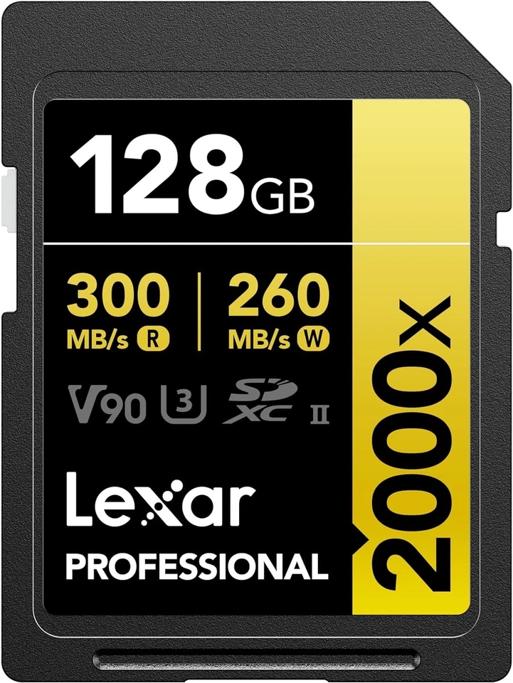 128GB V90 UHS-II SDXC Card - Temperature, Drop & X-Ray Proof for Extreme Filming - Image 3 of 4
