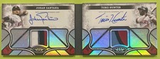 2025 Topps Tier One Dual Relic Auto Johan Santana/Torii Hunter  #01/10