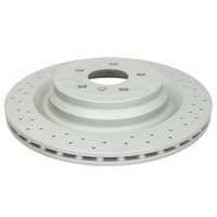 Bremsscheibe ATE 24.0122-0297.1 Hinten, BelüFtet, Hochkarbonisiert, 1 StüCk