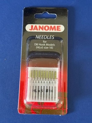 ORIGINAL JANOME 1600p HD9 NÄHMASCHINENNADELN HLx5 100/16er PRO HL x 5 - 10 Stück
