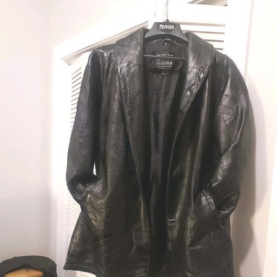 MAXAM Genuine Leather  Vintage Italian Mosiac Mens XL
