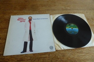 John Stevens' Away Somewhere in Between UK 76 1st Vertigo 6360 135 Jazz Rock LP