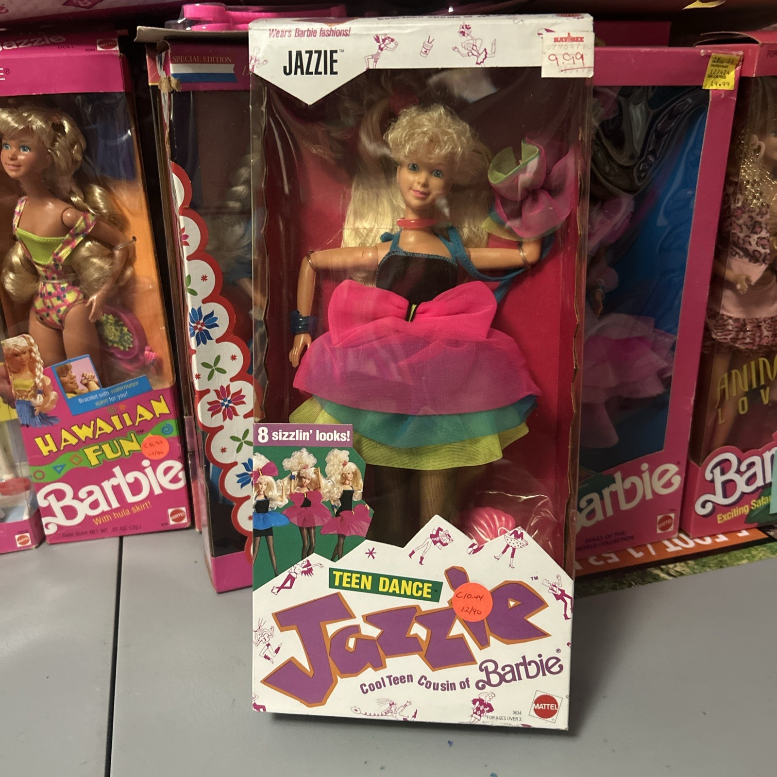 NIB 1988 Mattel Teen Dance Jazzie Barbie 3634