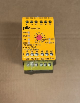 PILZ PNOZ XV3 30/24VDC 3N/O 2N/O 774540 Safety Relay Neu Verschweißt