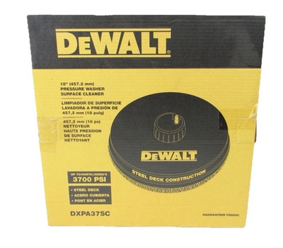 #ad Dewalt 18 In Pressure Washer Surface Cleaner DXPA37SC Up To 3700 PSI Steel Deck $79.95