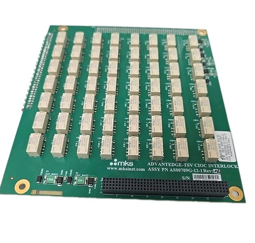 MKS ASSY AS00709G-12-1 Rev 02 Advantage-TSV Cioc Interlock Board AMAT 0195-12478 - Picture 5 of 8