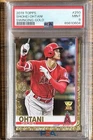 2019 Topps - Shohei Ohtani #250 Gold /2019 PSA 9 Mint LA Angels Dodgers
