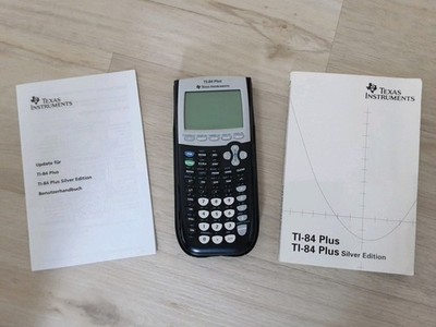 TI-84 Plus Taschenrechner Grafikrechner Texas Instruments Gebraucht Batterien