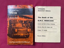Pitman's Book of the Minis 1973 & Book of the B.M.C Minicars 1964 - Staton Abbey