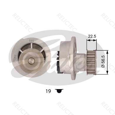 Timing Belt + Water Pump Set Opel Vauxhall Bedford Chevrolet:ASTRA F,KADETT E - Picture 5 of 6