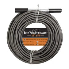 Drainx Easy Twist Drain Auger | Flexible Plumbing Cables for Cleaning Drainag...