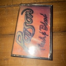 Poison- Flesh  Blood Cassette Tape, Jul-1990, Capitol/EMI Records 