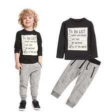 Kids Boys Clothing Set Baby Boy Casual Clothes Spring Autumn Ccotton Long Sleeve