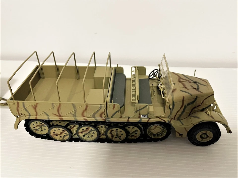 RARE CHAR TIGRE+REMORQUE PORTE CHAR + SDKFZ 9 FAMO - ATLAS -1/43-EDITION LIMITÉE - Photo 3/4