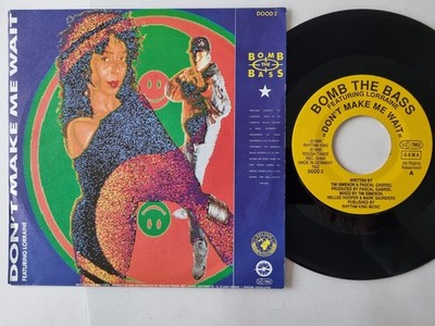 Bomb The Bass - Don't make me wait/ Mega Blast 7'' Vinyl Germany