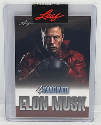 2023 LEAF REIMAGINED ELON MUSK READY FOR BATTLE /360 Only 360 Made Scarce Sealed