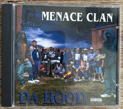 MENACE CLAN - DA HOOD, CD-1995, 90s - Gangsta-Rap from South Central LA, Hip-Hop