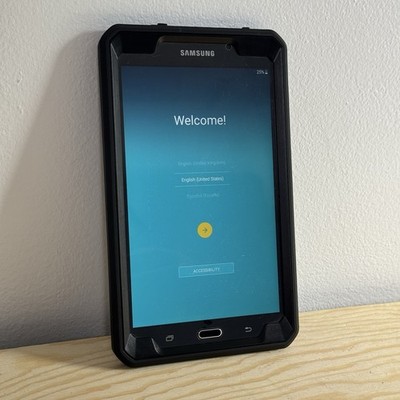 Samsung Galaxy Tab A6 Tablet | Model SM-T280 | 8GB | 7  | Charcoal | [TESTED]