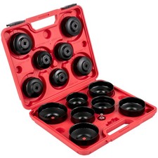 14 Pcs Oil Filter Wrench Set, Sturdy Steel Oil Filter Socket 3/8" Socket