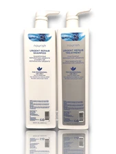 Eufora Urgent Repair NOURISH DUO Shampoo & Treatment 33.8 Oz NEW  for Unisex