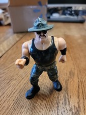 Sgt. Slaughter WWF WWE Wrestling 1991 Hasbro Vintage Action Figure