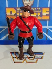 WWF Hasbro The Mountie w Shock Stick - WWE Titan Sports LJN Vintage - Very Nice