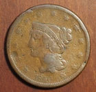 Photo of a 1840-P Large Cent from an eBay listing that sold on Jul 19, 2026