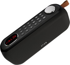 Portable Bluetooth Speaker FM Radio Digital, Support USB/SD Card MP3 Music