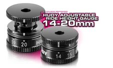 Hudy 107740 - Adjustable Chassis Ride Height Gauge, 14mm-20mm, 1mm Step