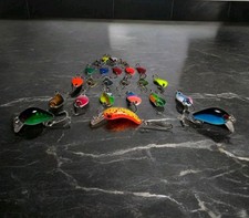 XXL Set Spoons Wobbler Forellen Blinker 25 + 1 Ultra Light Köder Angeln