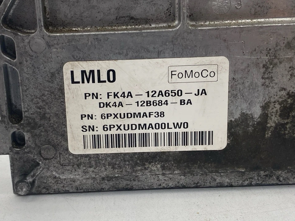 Ford Transit 250 2015 motor de 3,7 L módulo de computadora ecm pcm ecu fk4a-12a650-ja Foto 2 de 4